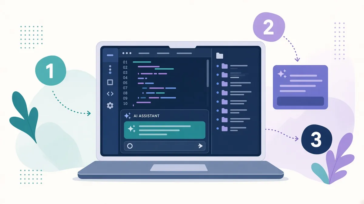 Как пользоваться Cursor IDE и Agent — схема шагов